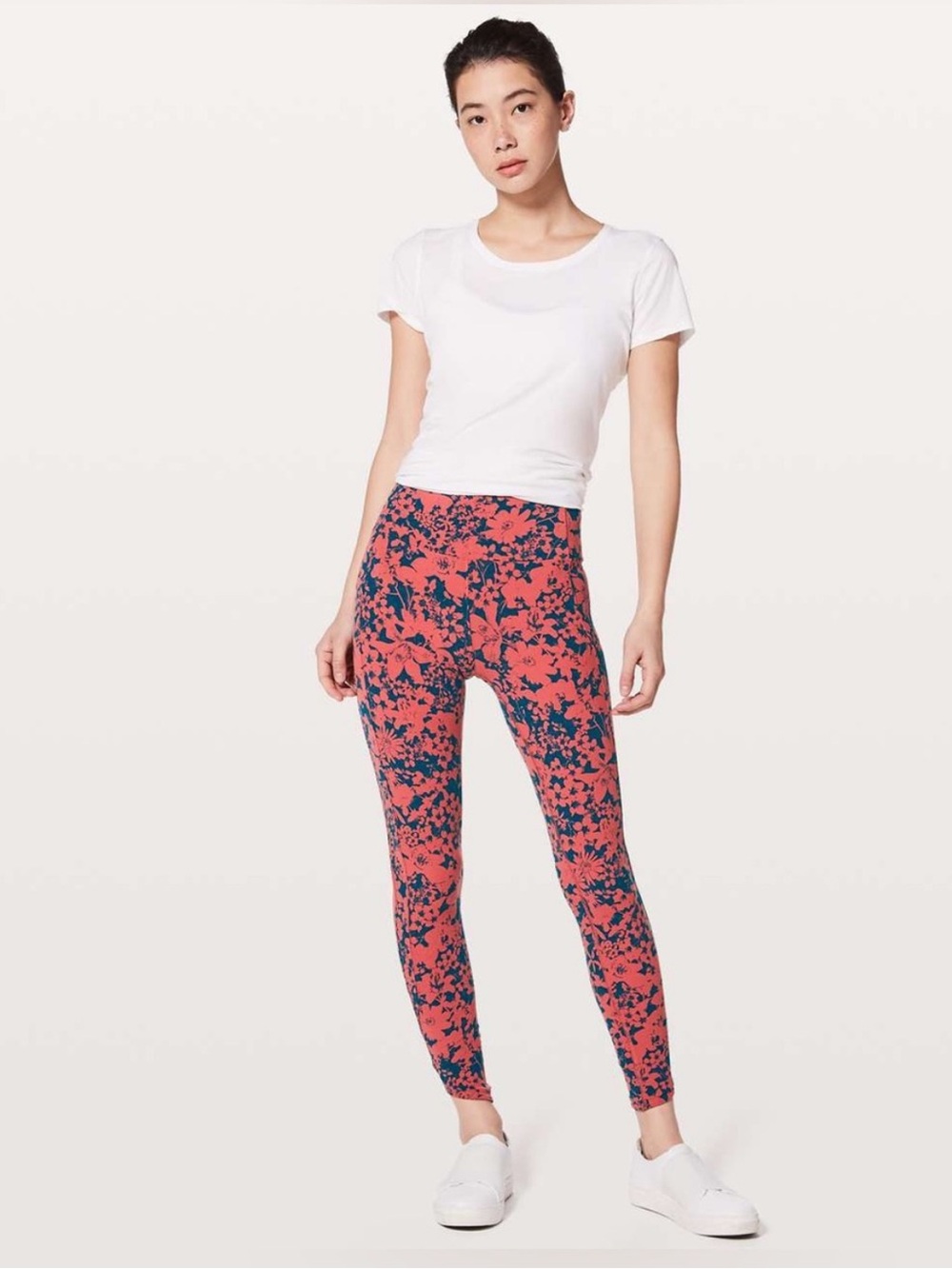 Lululemon All You Do Floral Leggings. Size: 6. Excellent condition